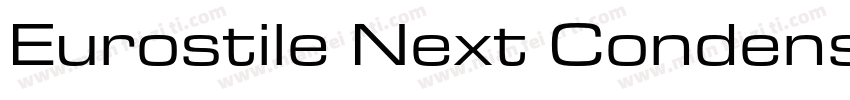 Eurostile Next Condensed字体转换